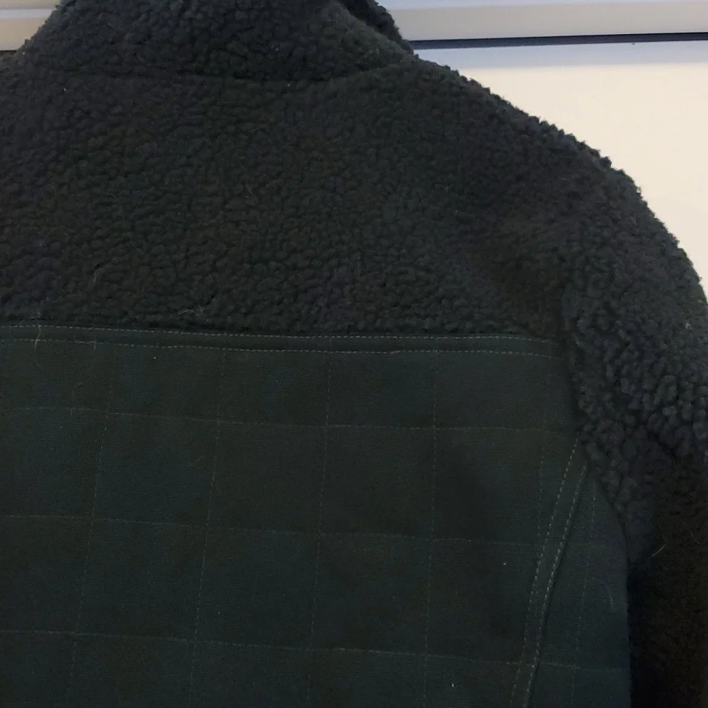 Pendleton salida canvas sherpa jacket (dark teal color) - Picture 12 of 13